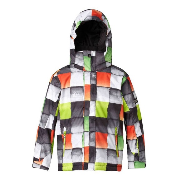 Quicksilver Mission Print Junior Jacket - Picture 1 of 3